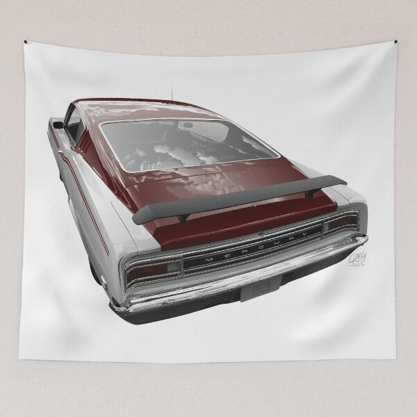 Item preview, 1969 Cyclone Spoiler designed and sold by Automotive Art by Greg.