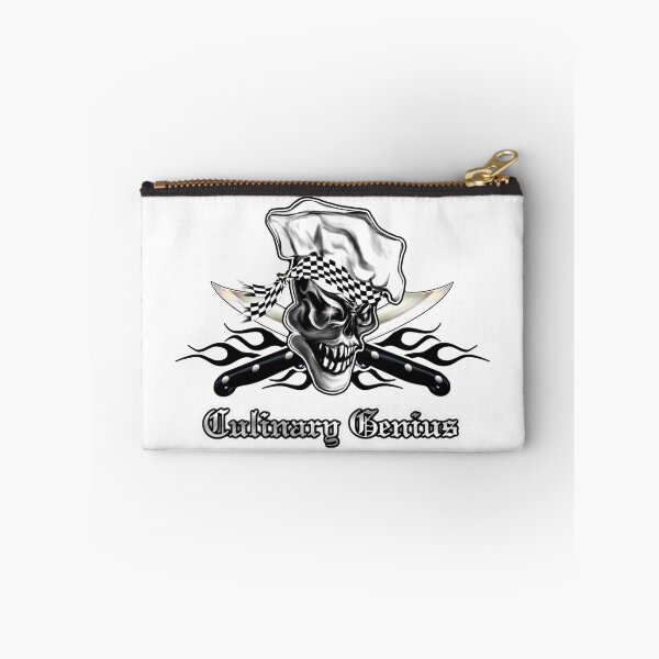 Item preview, Chef Skull 5: Culinary Genius 3 black flames designed and sold by sdesiata.