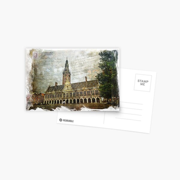 KU Leuven Library, Belgium | Forgotten Postcard Postcard