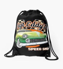 Fast Eddy Speed Shop Drawstring Bag