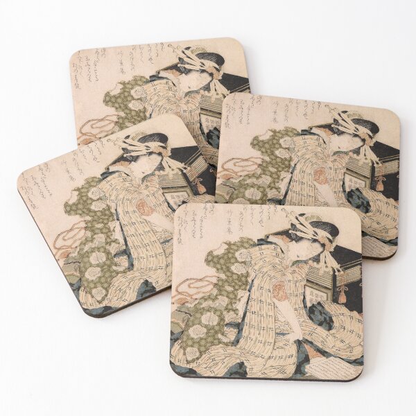 Item preview, Courtesan Asleep, by Katsushika Hokusai designed and sold by lamalee.