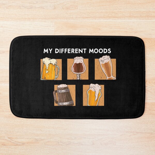 Item preview, Moods of Beer Lover Craft Beer Vintage Home Brew Art design designed and sold by Merchking1.