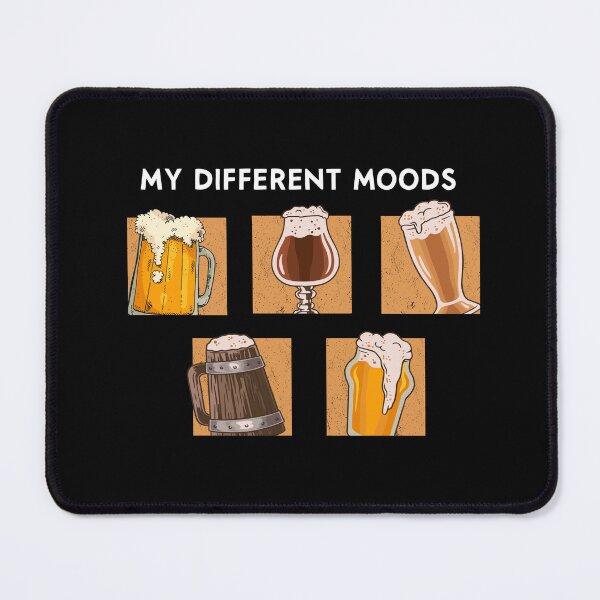 Item preview, Moods of Beer Lover Craft Beer Vintage Home Brew Art design designed and sold by Merchking1.