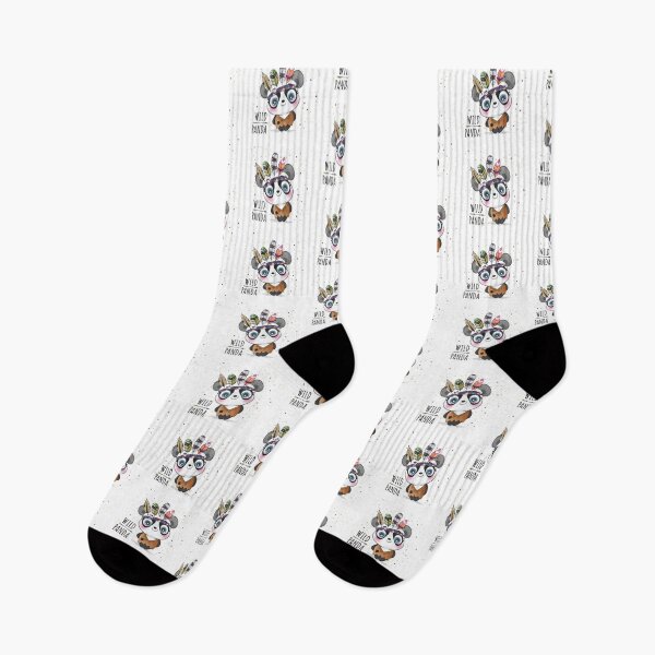 Artikelvorschau, Niedlicher Tier-Boho-Panda entworfen und verkauft von SimoCompany.