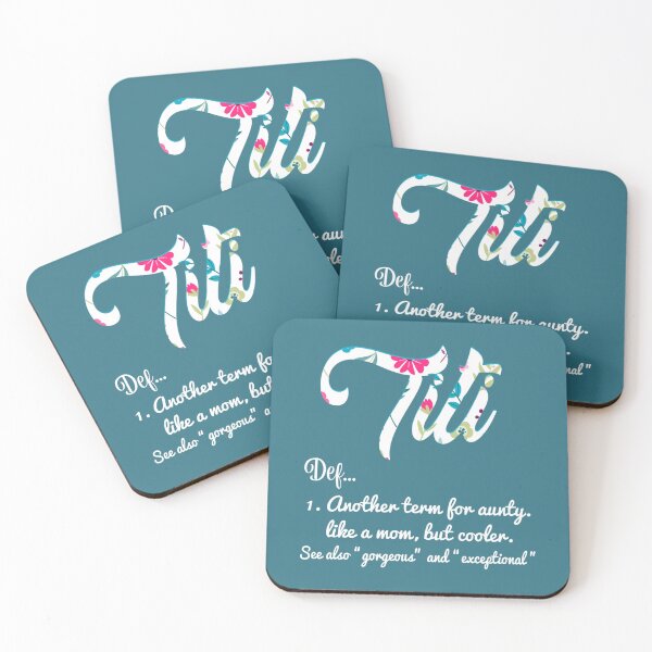 Item preview, Titi Definition Best -Aunt Ever floral Gift For Aunty designed and sold by TrenDoi.