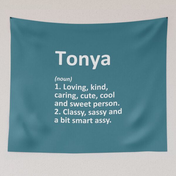 Item preview, TONYA Definition Personalized Name Funny Birthday Gift Idea Pullover designed and sold by TrenDoi.