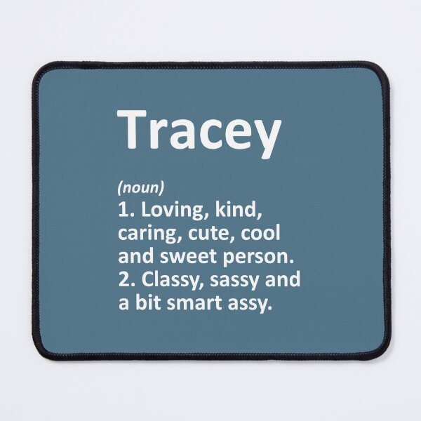 Item preview, TRACEY Definition Personalized Name Funny Birthday Gift Idea  designed and sold by TrenDoi.