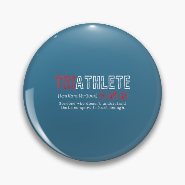 Item preview, Triathlete Definition - Funny Sports Triathlon Gift Premium designed and sold by TrenDoi.