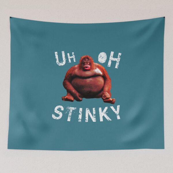 Item preview, Uh Oh Stinky Le Monke Monkey Funny Dank Meme Pullover  designed and sold by TrenDoi.