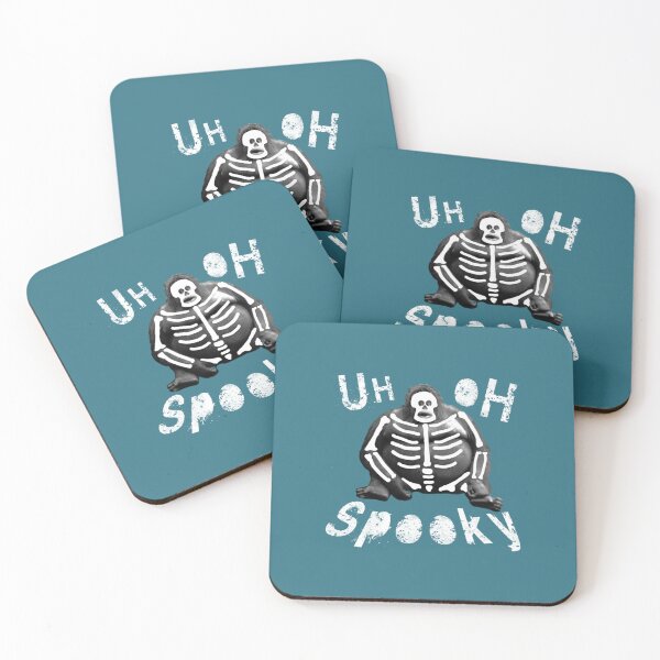Item preview, Uh Oh Stinky Le Monke Spooky Halloween Funny Dank Meme Pullover designed and sold by TrenDoi.