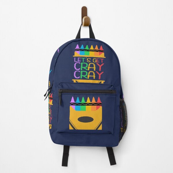 Item preview, Let's Get Cray Cray Funny Grade School Crayon Box Quote designed and sold by CRHPOD20.