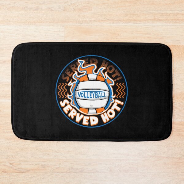 Item preview, Volleyball Served Hot Blue Orange Vball Classic T-Shirt designed and sold by janlzmaude.