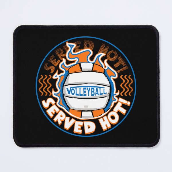Item preview, Volleyball Served Hot Blue Orange Vball Classic T-Shirt designed and sold by janlzmaude.