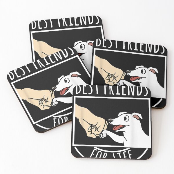 Item preview, Best Friends For Life White Dog T-Shirt designed and sold by KristinFahren.