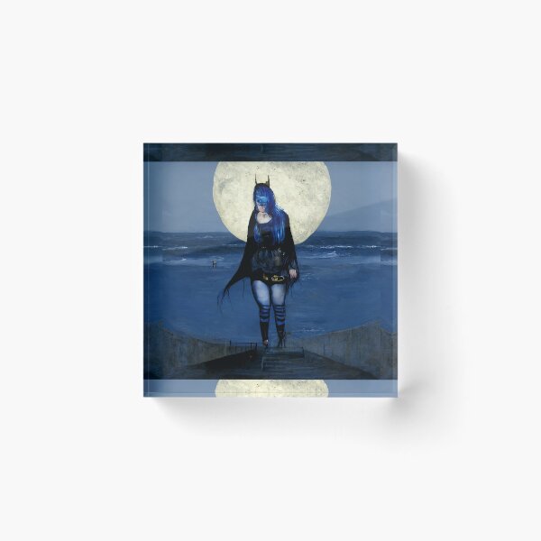 Item preview, Batgirl at Midnight designed and sold by aiartfuturist.