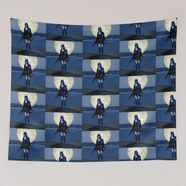 Item preview, Batgirl at Midnight designed and sold by aiartfuturist.