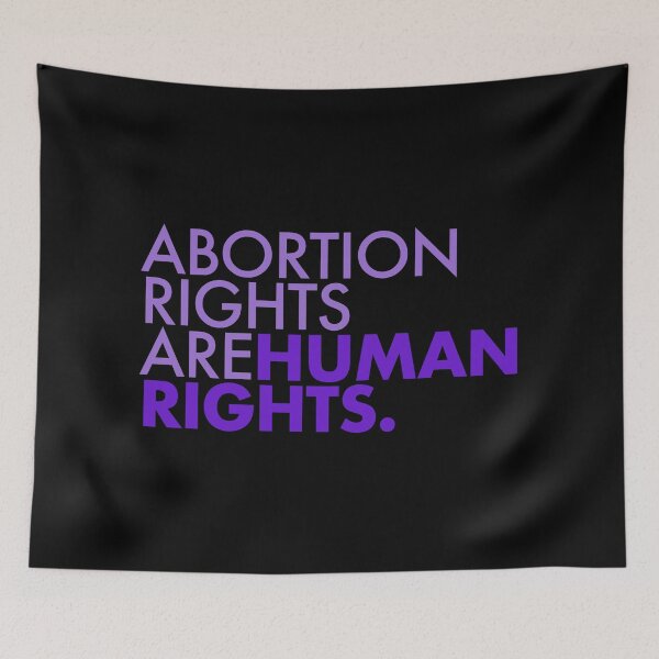 Item preview, Abortion Rights are Human Rights - purples designed and sold by Thelittlelord.
