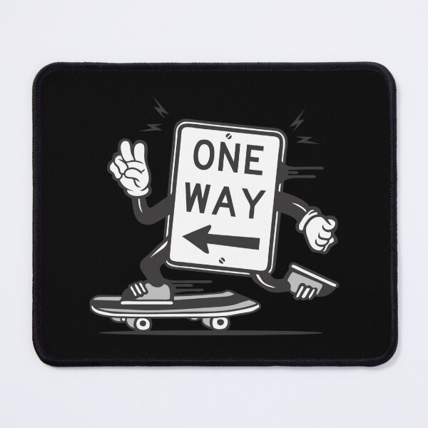 Item preview, One Way Sticker designed and sold by contawana1s.
