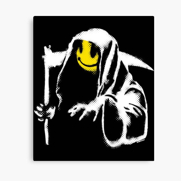 Banksy The Reaper Figurative Illustration Print Poster 24x36 