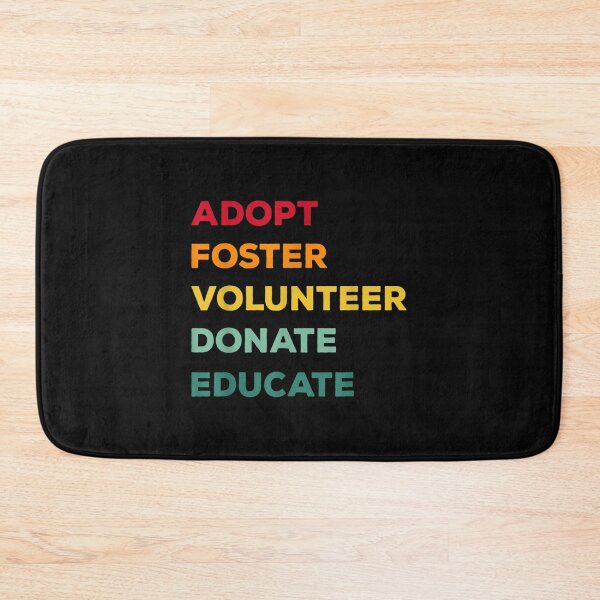 Item preview, Adopt Don't Shop Rescue Foster Animal Shelter Volunr designed and sold by RichardMarkham.