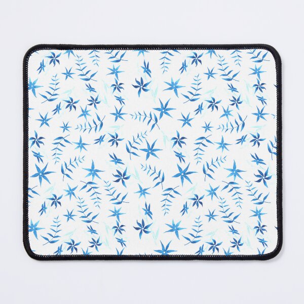 Item preview, Watercolor Blue Floral Pattern designed and sold by Shifa19.