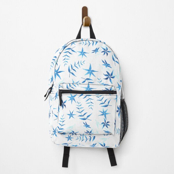 Item preview, Watercolor Blue Floral Pattern designed and sold by Shifa19.