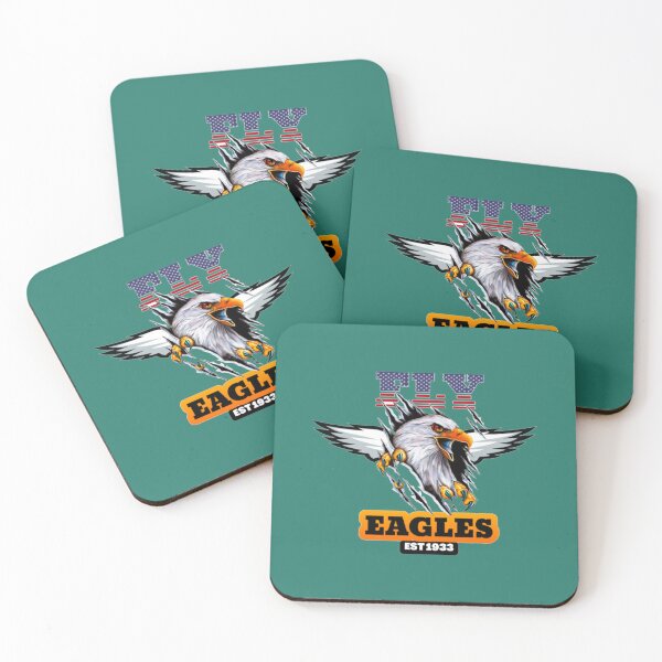 Philadelphia Eagles 4 Pack Vinyl Coasters