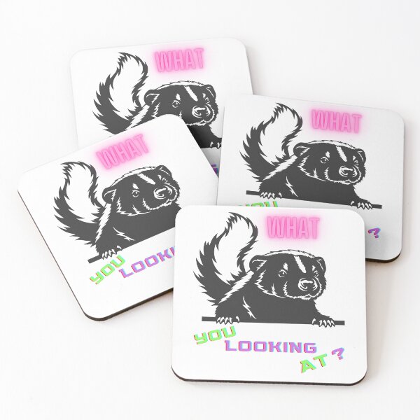 Item preview, What are you looking at ? ( skunk) designed and sold by TruLuv.