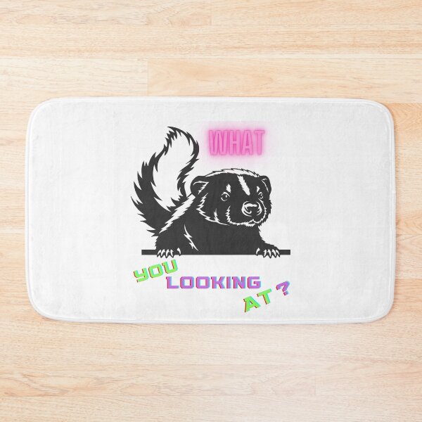 Item preview, What are you looking at ? ( skunk) designed and sold by TruLuv.