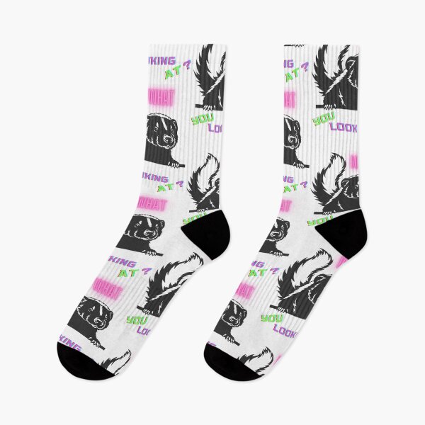Item preview, What are you looking at ? ( skunk) designed and sold by TruLuv.