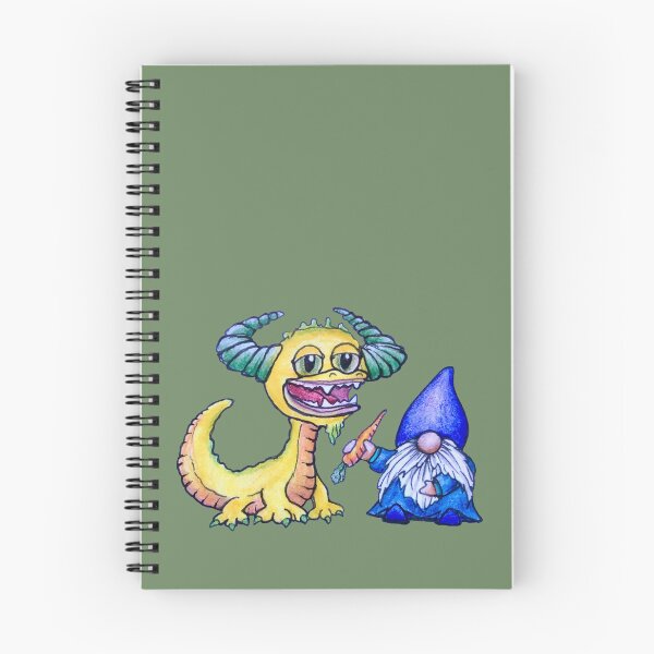 Item preview, Gnome and a Happy Beast designed and sold by SarahCD13.
