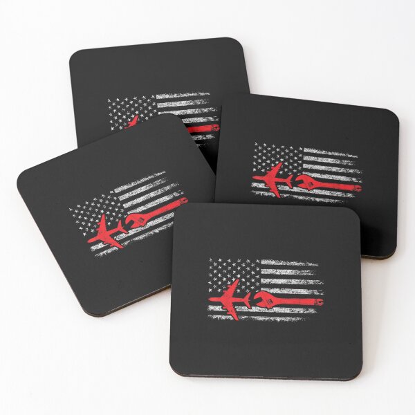 Item preview, Aeroplane Mechanic American Flag Aeroplane designed and sold by RichardMarkham.