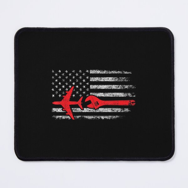 Item preview, Aeroplane Mechanic American Flag Aeroplane designed and sold by RichardMarkham.
