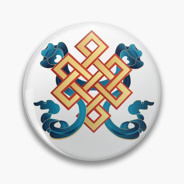 Item preview, Tibetan Endless Knot Eternal Knot Chinese Symbolism Knot designed and sold by Minnesnowta.