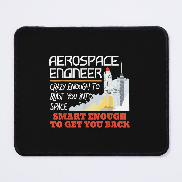 Item preview, Aerospace Engineer Crazy Smart Enough - Funny Engineering designed and sold by RichardMarkham.