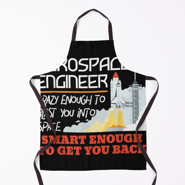 Item preview, Aerospace Engineer Crazy Smart Enough - Funny Engineering designed and sold by RichardMarkham.
