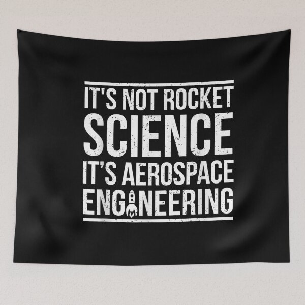 Item preview, Aerospace Engineer Not Rocket Science - Aeronautical Gift designed and sold by RichardMarkham.