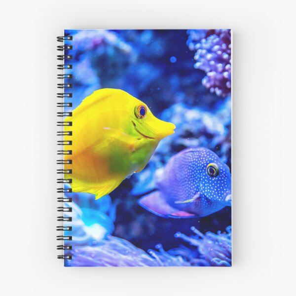 Item preview, ANIMALS #34 - Yellow Tang Fish and Blue Friend designed and sold by DEL-Productions.