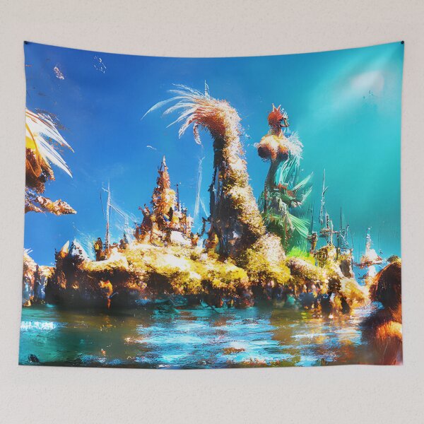 Item preview, Bermuda lagoon designed and sold by fizzribbit.