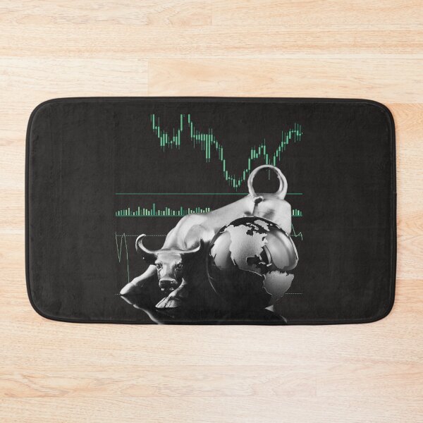 Item preview, Stock Market Mug, Gift for the stock market, crypto mug, options trader, forex traders, and day traders.  Wall Street Bull designed and sold by TradingTeesKids.