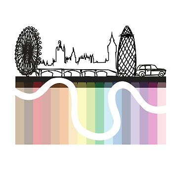 Artwork thumbnail, London Rainbow LGBT Eastenders by oodelally