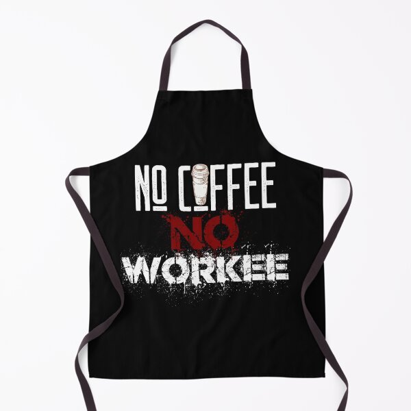 Aperçu de l'œuvre Pas de café pas de travail créée et vendue par MrJArts.