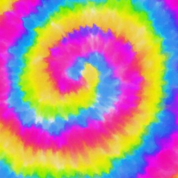 Spiral Bears Rainbow Tie Dye