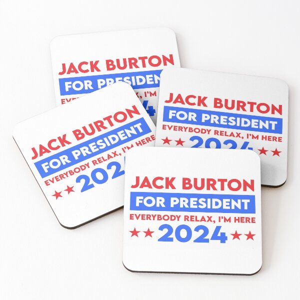 Item preview, Jack Burton For President 2024 designed and sold by Cat Lady Designs.