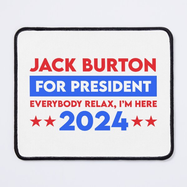 Item preview, Jack Burton For President 2024 designed and sold by Cat Lady Designs.