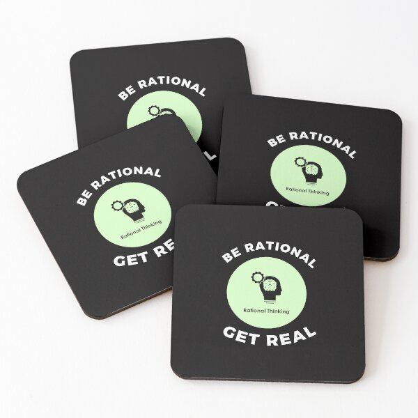 Item preview,  be rational get real designed and sold by ArtistLibrary.