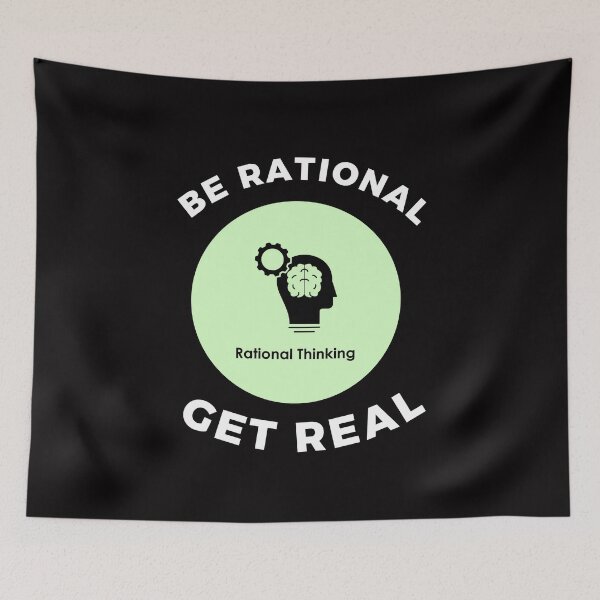 Item preview,  be rational get real designed and sold by ArtistLibrary.
