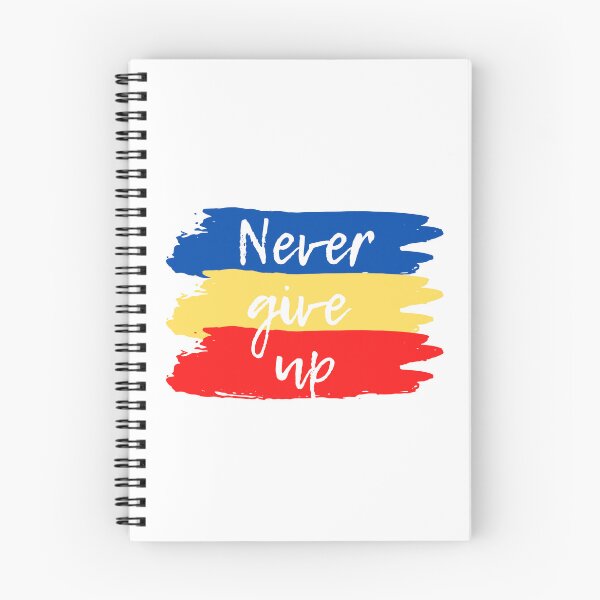 Item preview, Never give up Romania Flag designed and sold by F1orin.