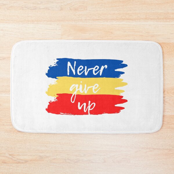 Item preview, Never give up Romania Flag designed and sold by F1orin.
