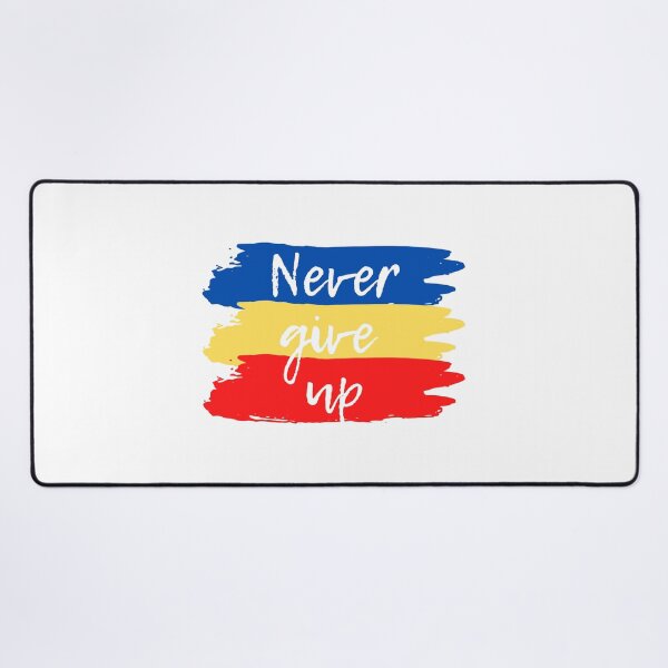 Item preview, Never give up Romania Flag designed and sold by F1orin.